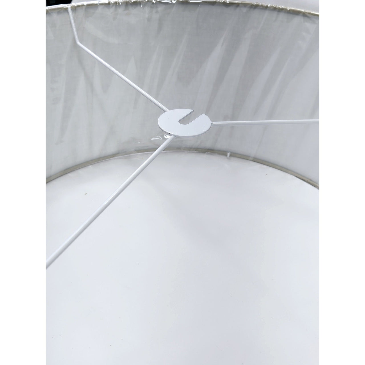 Progress Lighting P8830-56 Markor Drum Shade with Linen Fabric - Khaki