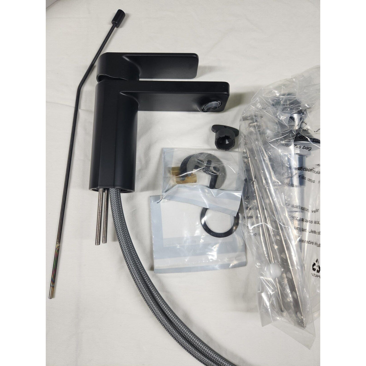 Kohler 23472-4-BL Parallel 1.2 GPM Bathroom Sink Faucet - Matte Black