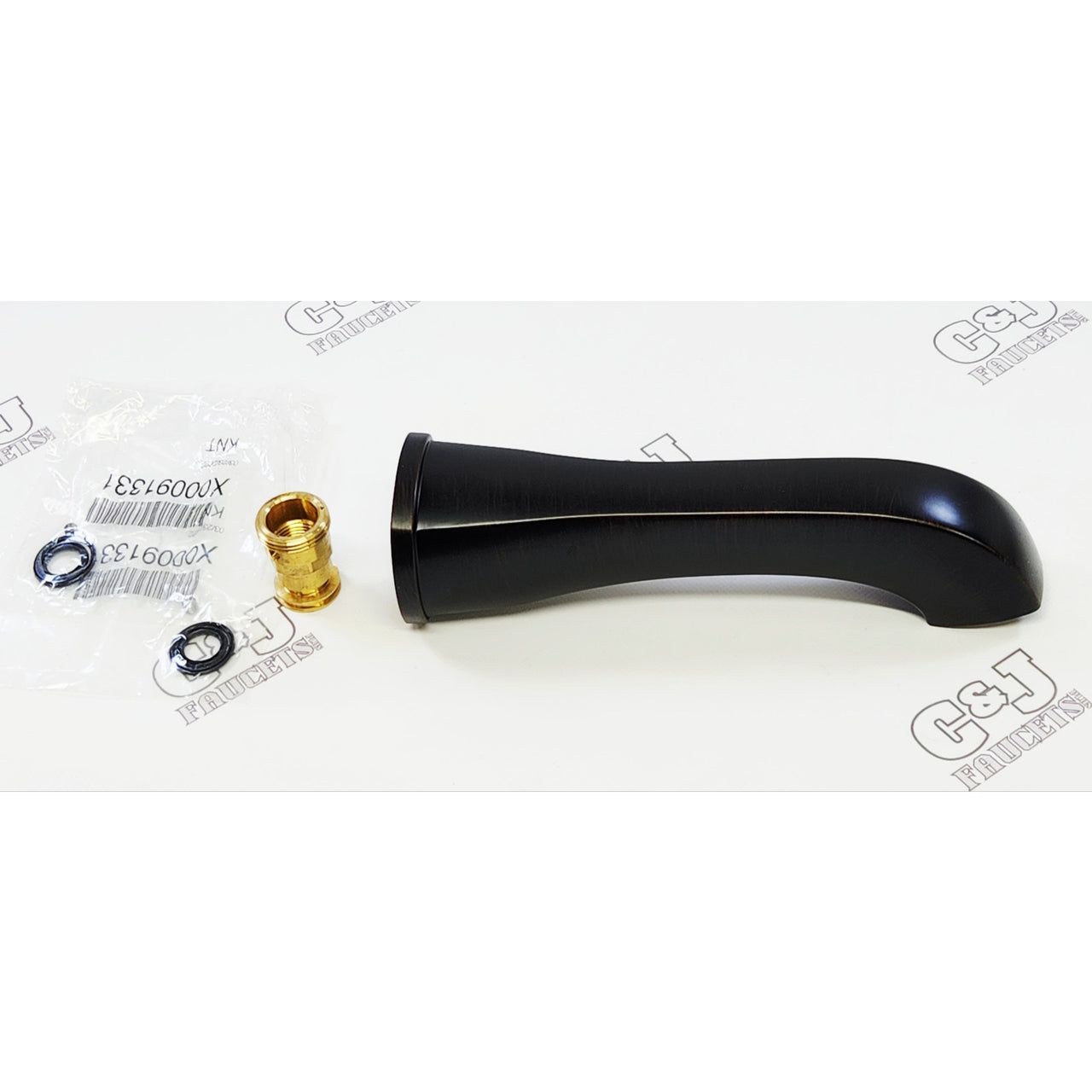Delta RP93377RB Stryke Wall Mount Non-Diverter Tub Spout - Venetian Bronze
