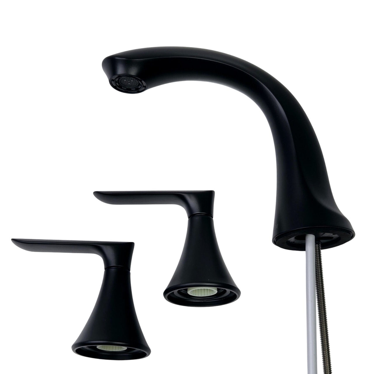 Moen 84517BL Findlay 8" Widespread Bathroom Faucet - Matte Black