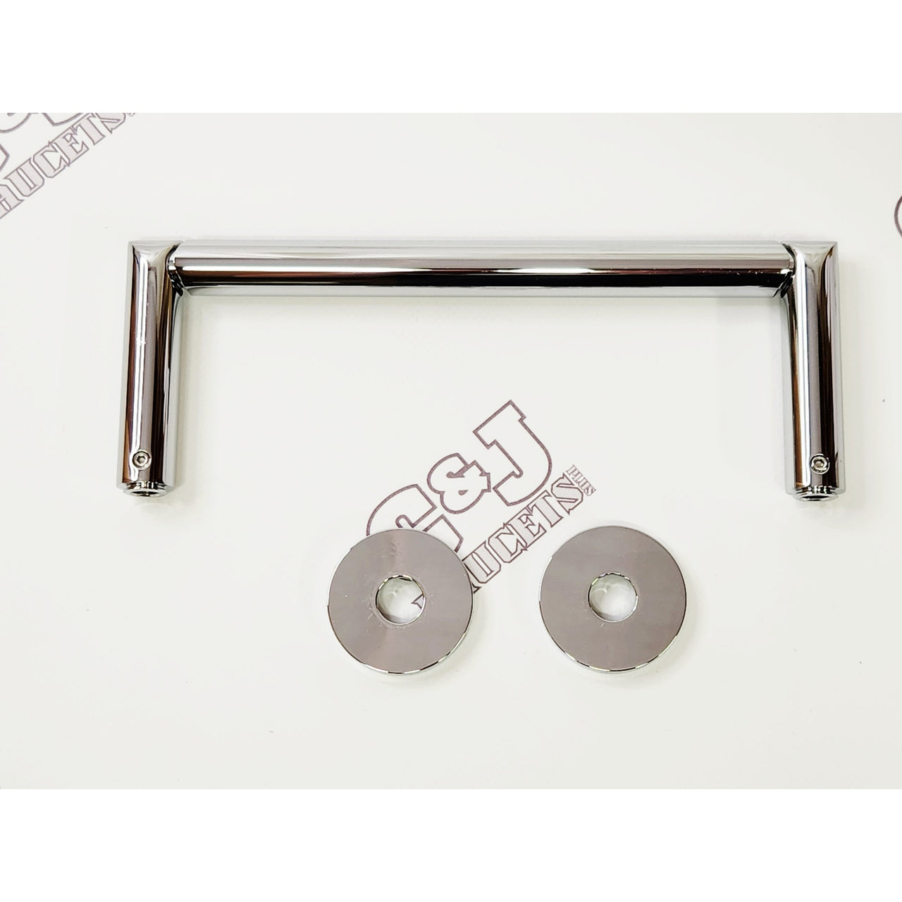 Ginger 0205/PC Sine 8" Bathroom Towel Bar - Polished Chrome READ