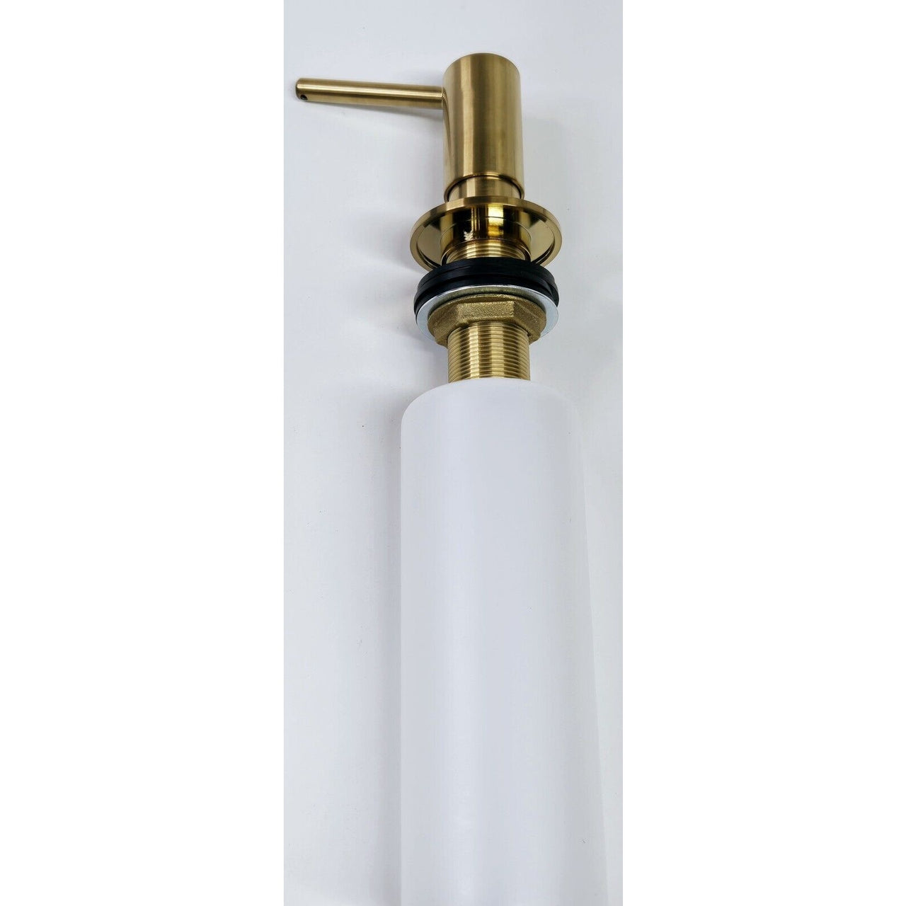 Signature Hardware 457677 Low-Profile Soap or Lotion Dispenser - Brushed Gold
