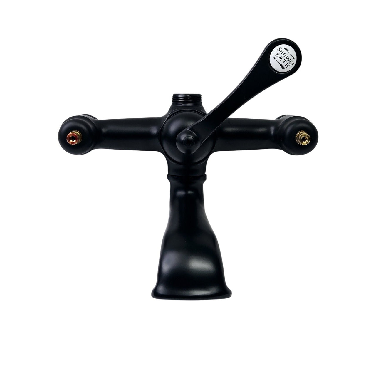 Signature Hardware HL-308-4-NH-MB English Telephone Faucet Body - Matte Black