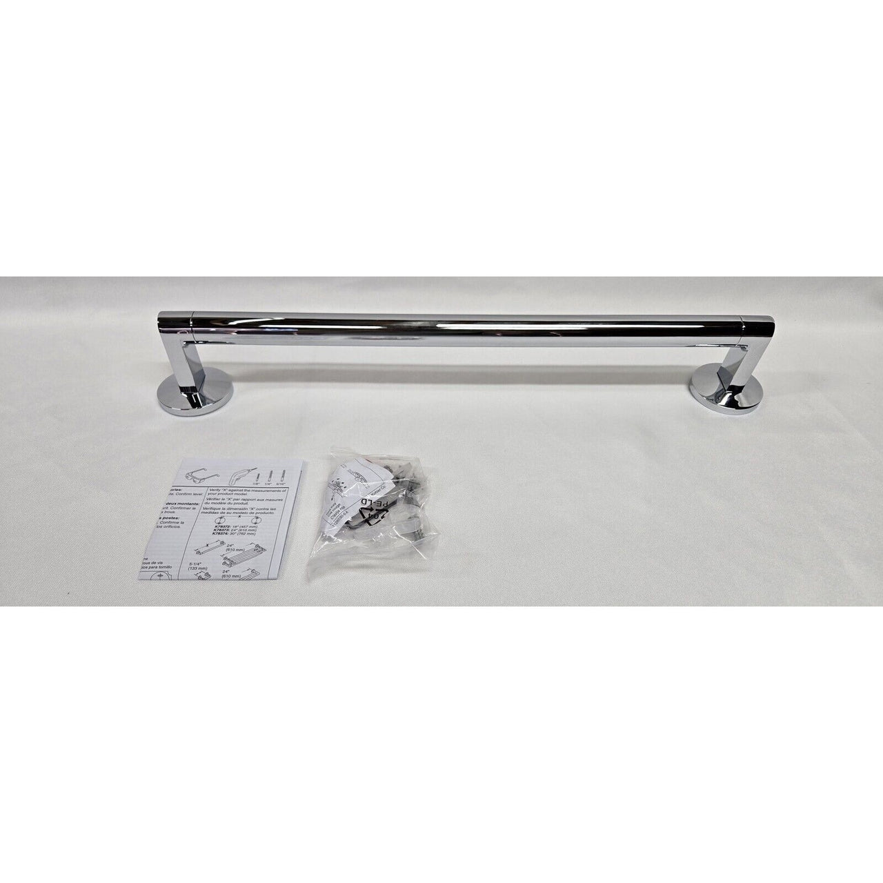 Kohler 78372-CP Components 18" Towel Bar - Polished Chrome