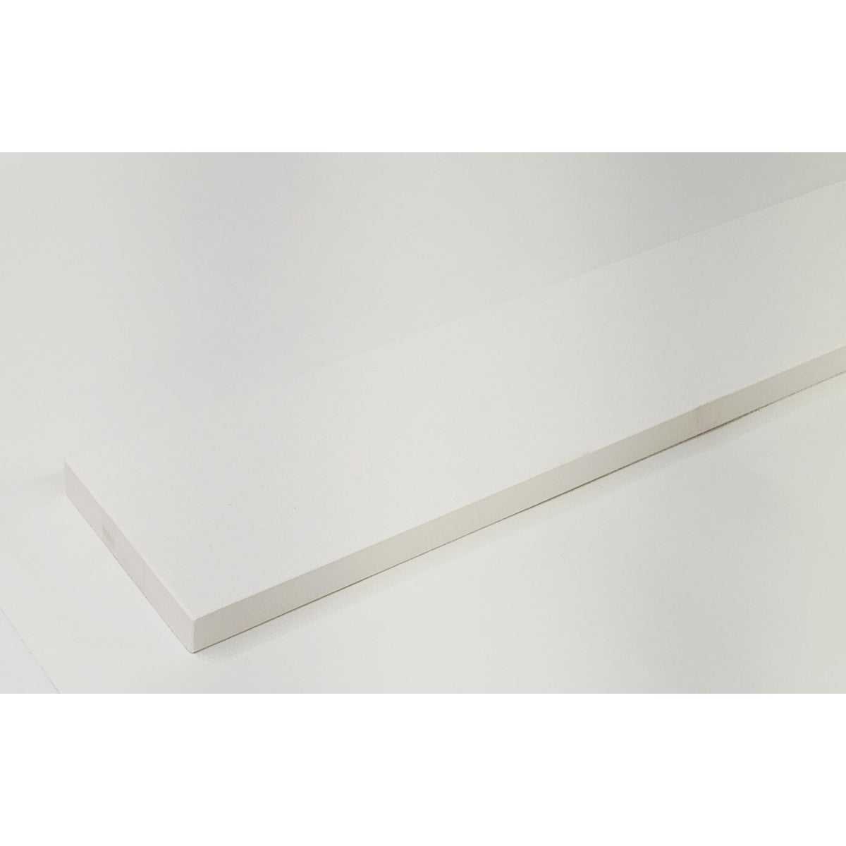 Ariel AL-WQ-SIDESPLSH 21-3/16" Quartz Vanity Side Splash - Pure White
