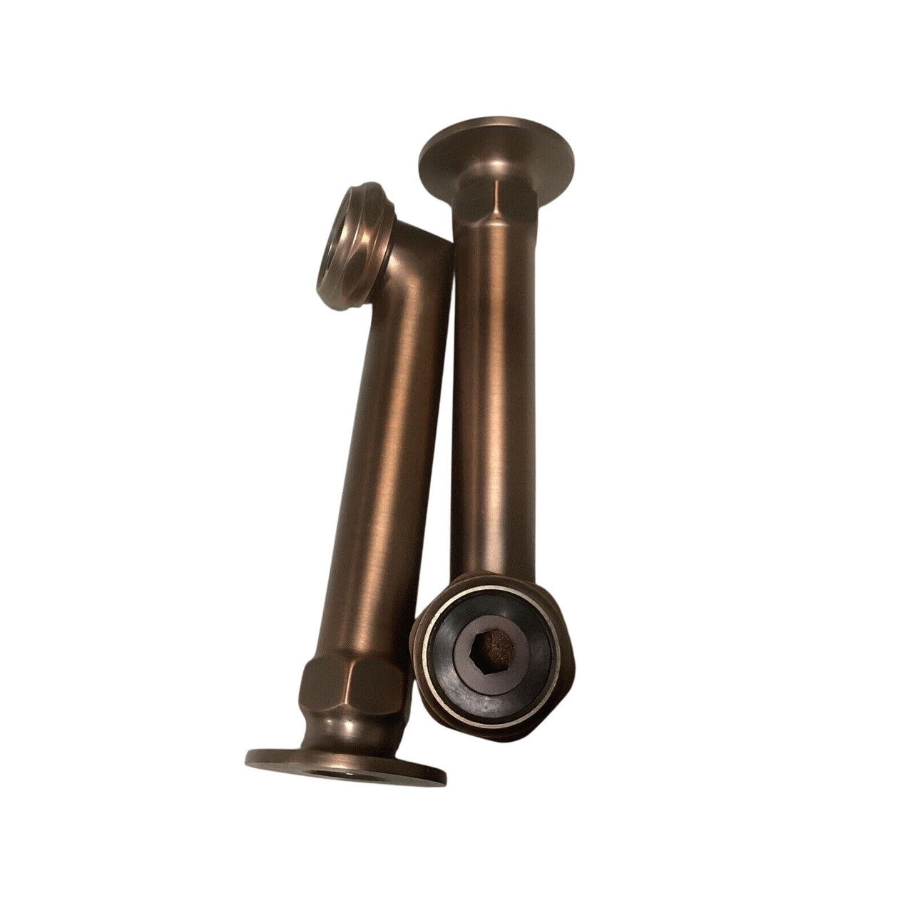 Signature Hardware 114307 6" Deck Mount Couplers - Oil Rubbed Bronze