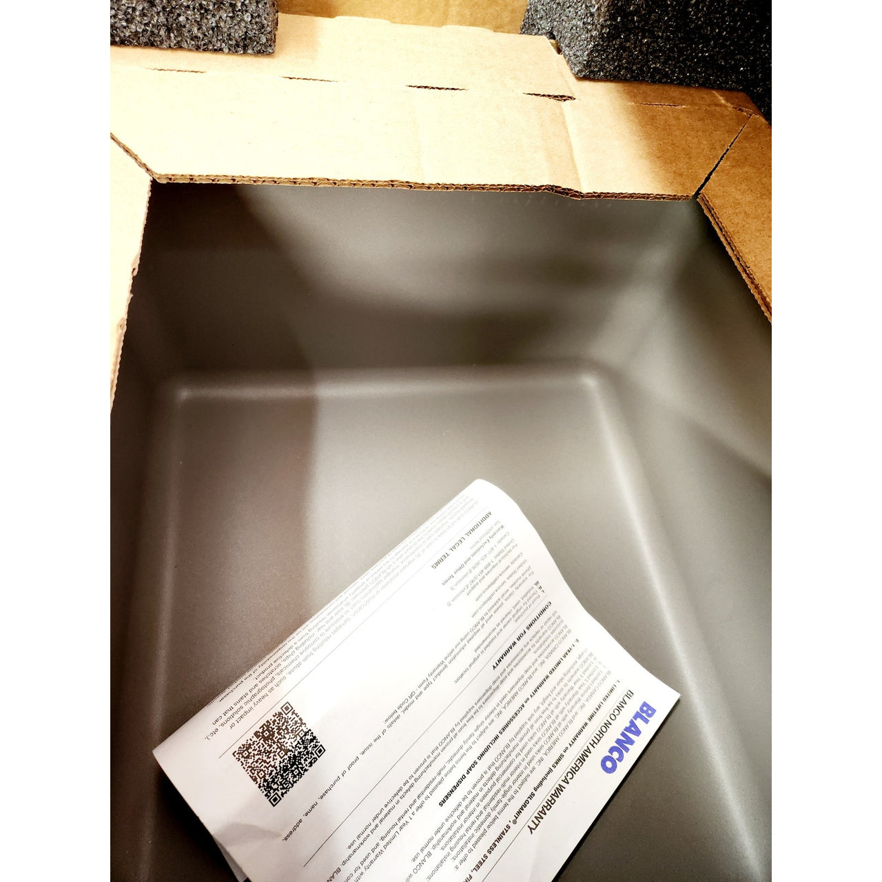 Blanco 443240 Liven Silgranit  6-3/4" Dual Mount Bar Sink - Volcano Gray