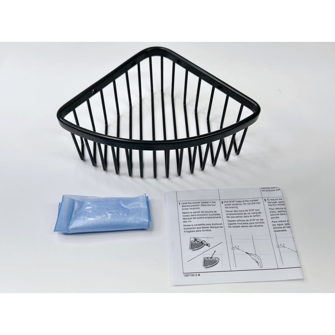 Kohler 1898-2BZ Small Shower Basket - Oil Rubbed Bronze