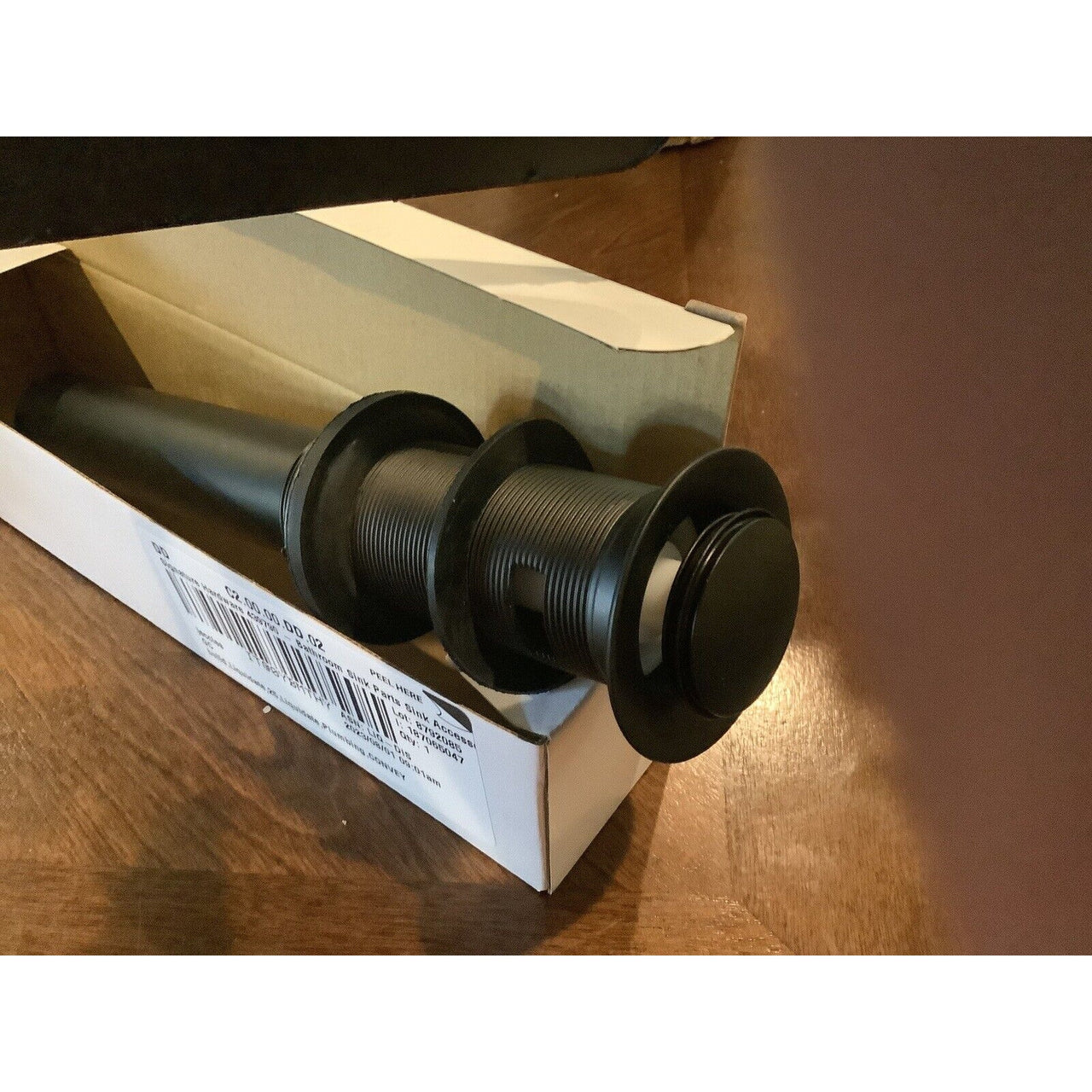 Signature Hardware 439790 1-1/2" Pop-Up Drain Assembly w/Overflow - Matte Black