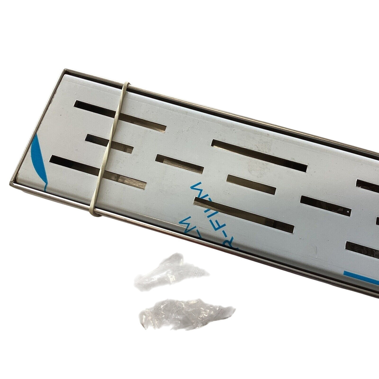 Signature Hardware 415626 18" Effendi Linear Shower Drain-Brushed StainlessSteel