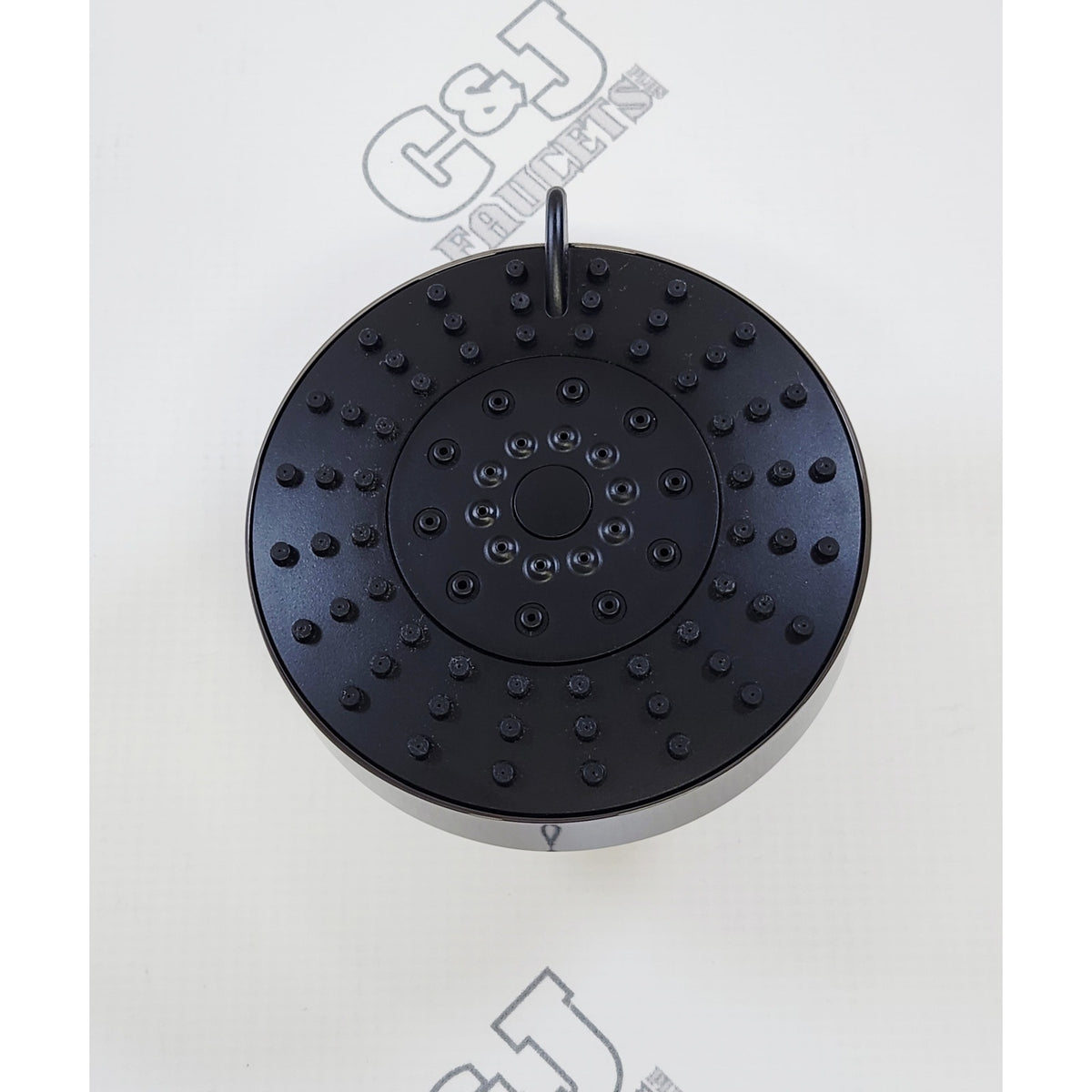 Graff G-8421-OX 1.8 GPM 5" Multi Function Shower Head - Onyx PVD READ