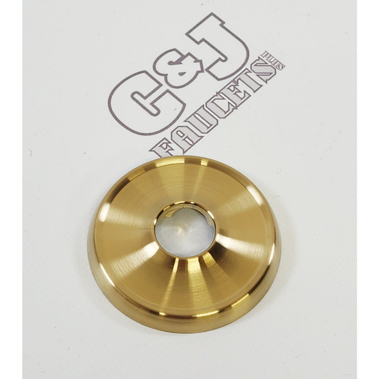 Pfister USC-22SHWBG Transitional Round 1/2" Shower Arm Flange - Brushed Gold