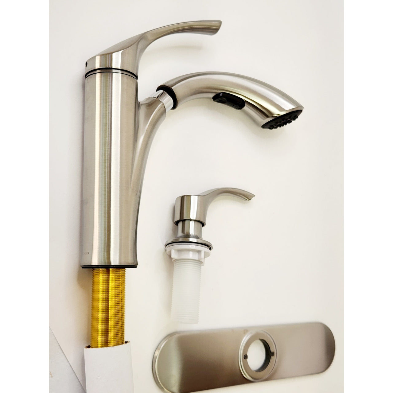 Kohler R72510-SD-VS Mistos Pull-Out Sprayer Kitchen Faucet - Vibrant Stainless