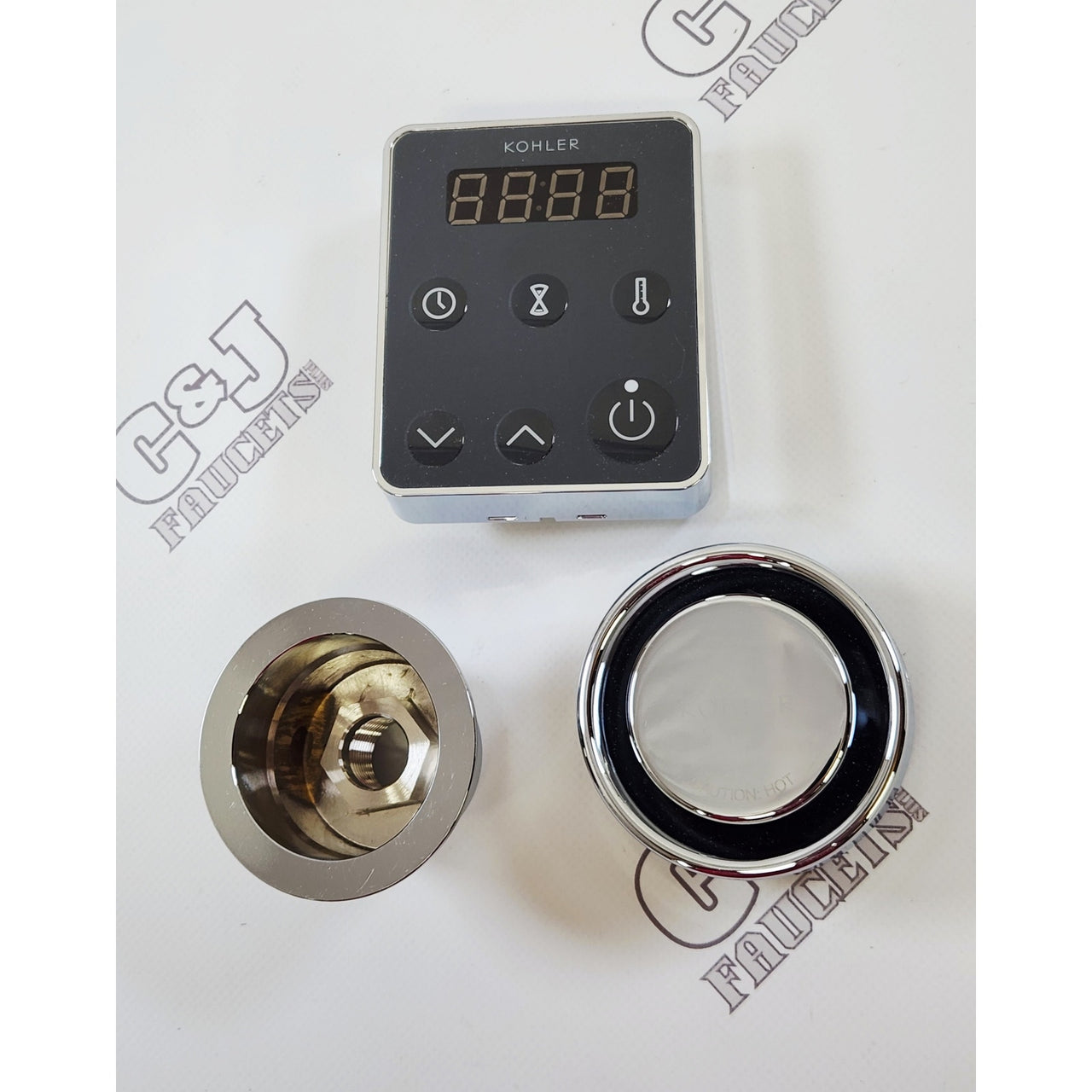 Kohler 5548-K1-CP Invigoration Digital Steam Adapter Kit - Polished Chrome READ