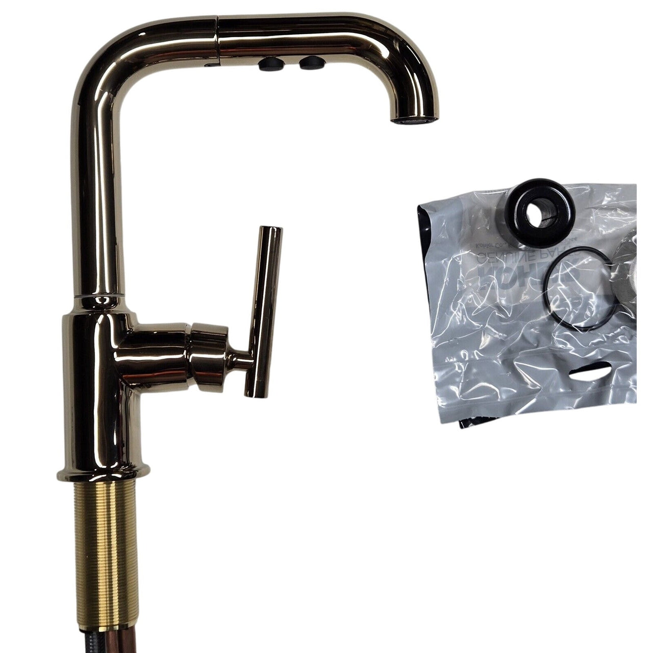 Kohler 7506-AF Purist Kitchen Faucet - Vibrant French Gold - FREE Shipping!