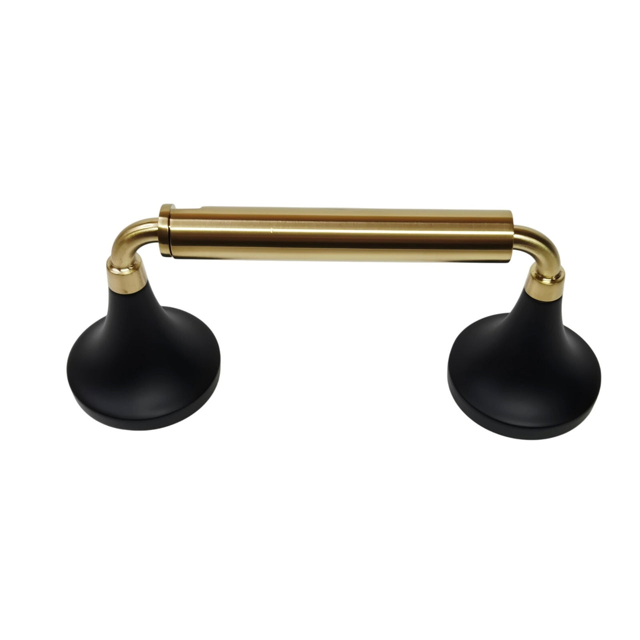 Kohler 27429-BMB Tone Pivoting Toilet Paper Holder - Black / Moderne Brass READ