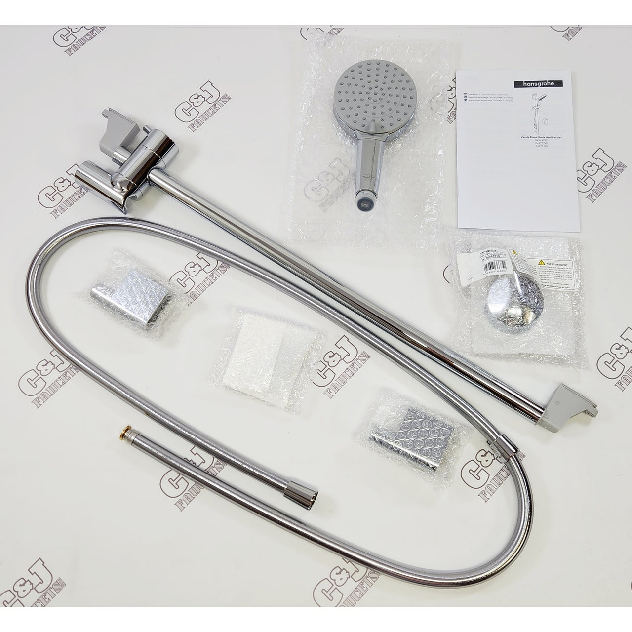 hansgrohe 04969000 Vernis Blend 2.5 GPM Multi Function Hand Shower Set - Chrome
