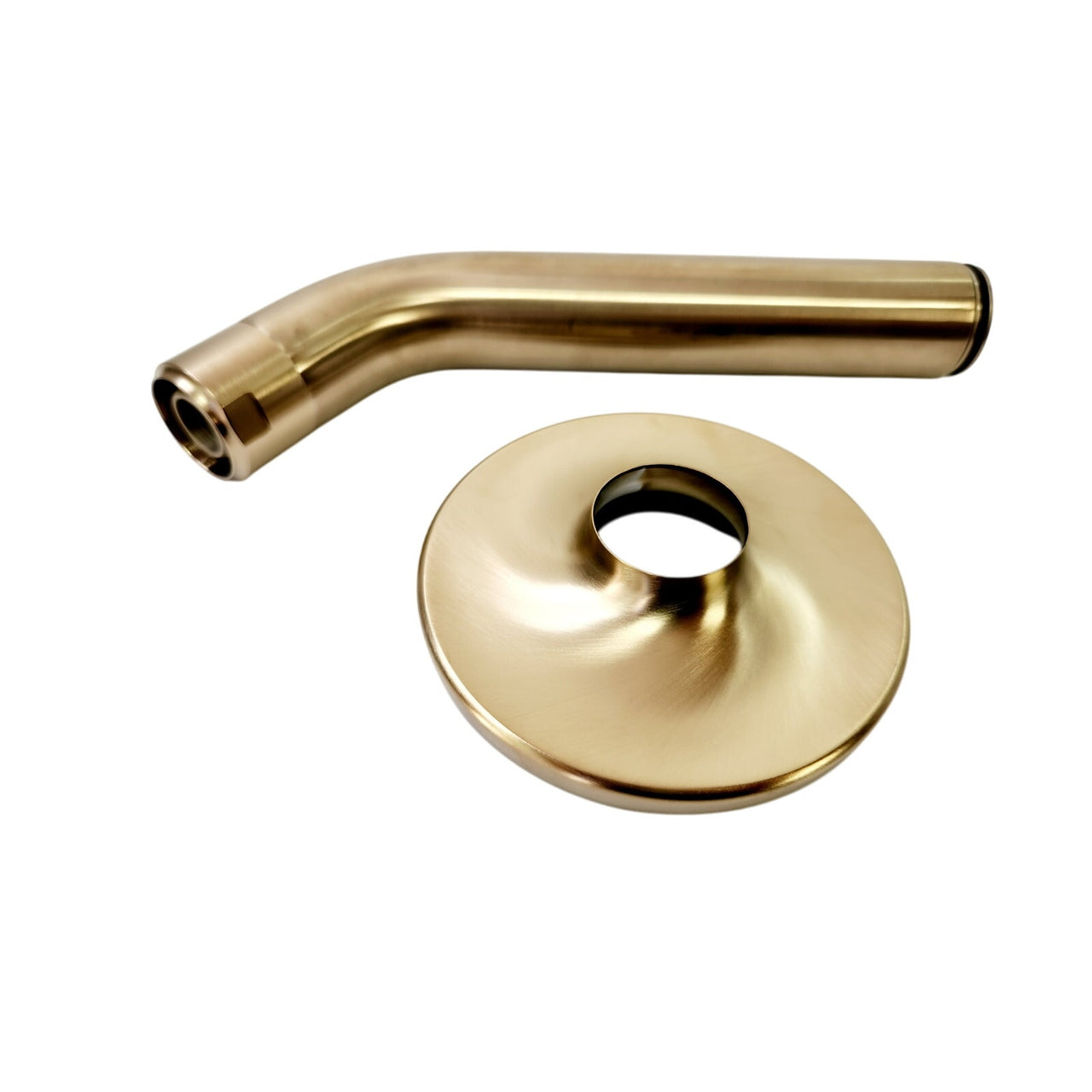 Kohler 933-BV Purist Shower Arm and Flange - Vibrant Brushed Bronze READ