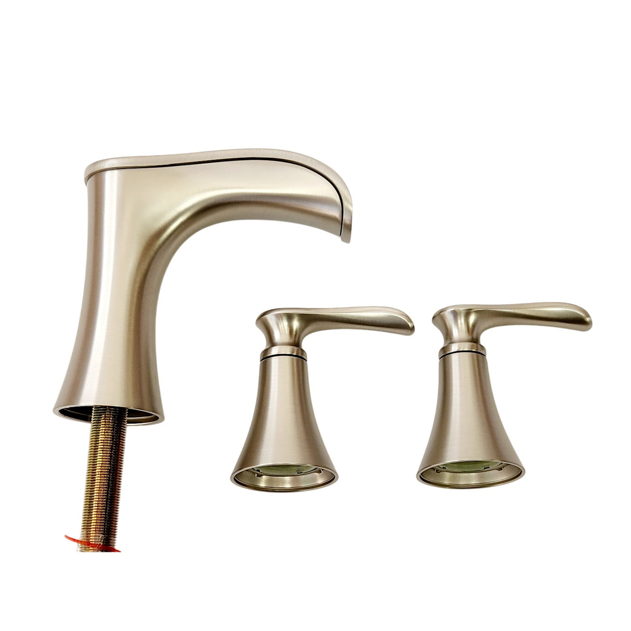 Pfister LF-049-JDGS Jaida Widespread Bathroom Faucet - Spot Defense Brush Nickel