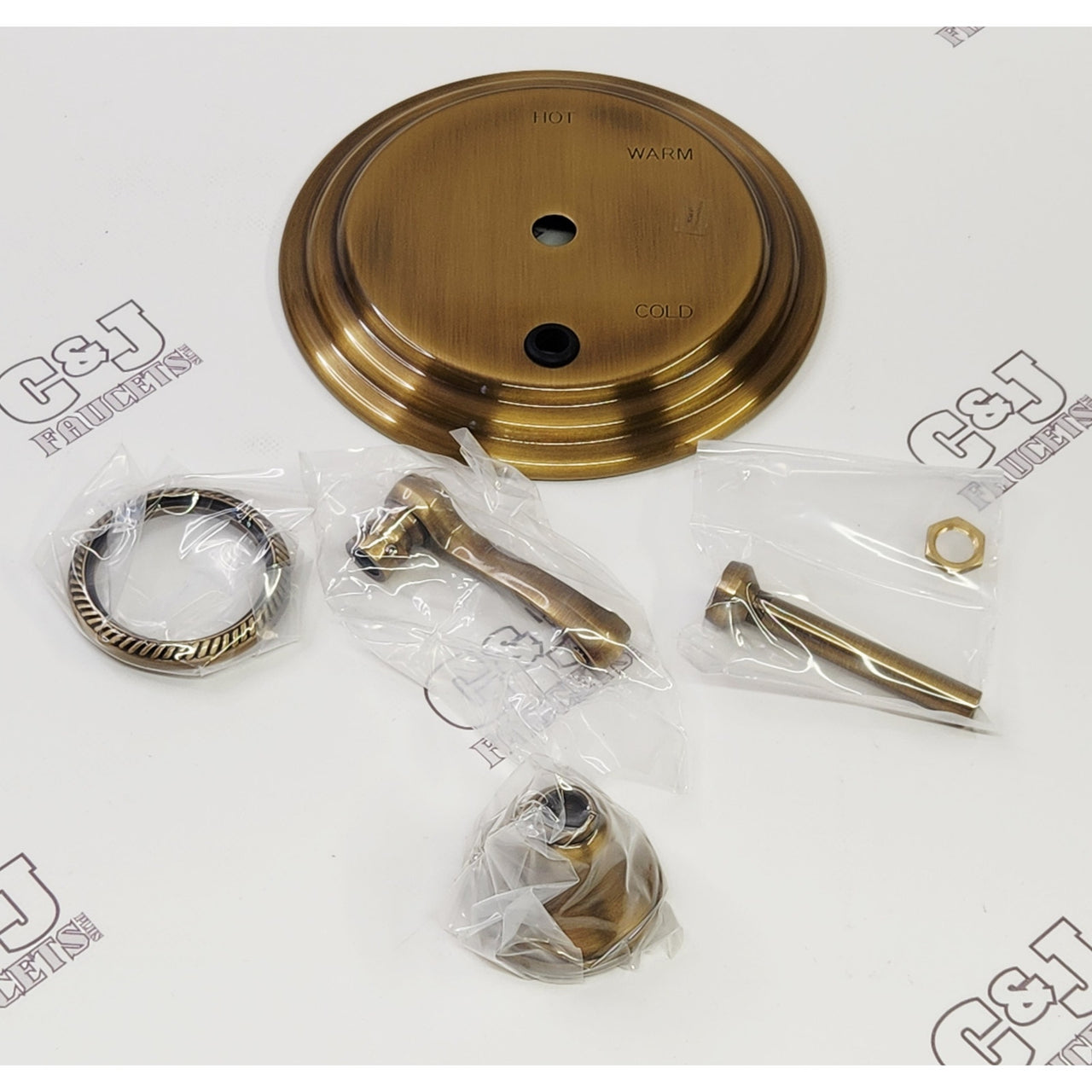 Newport Brass 5-982BP/06 Amisa Tub/Shower Trim Less Valve - Antique Brass