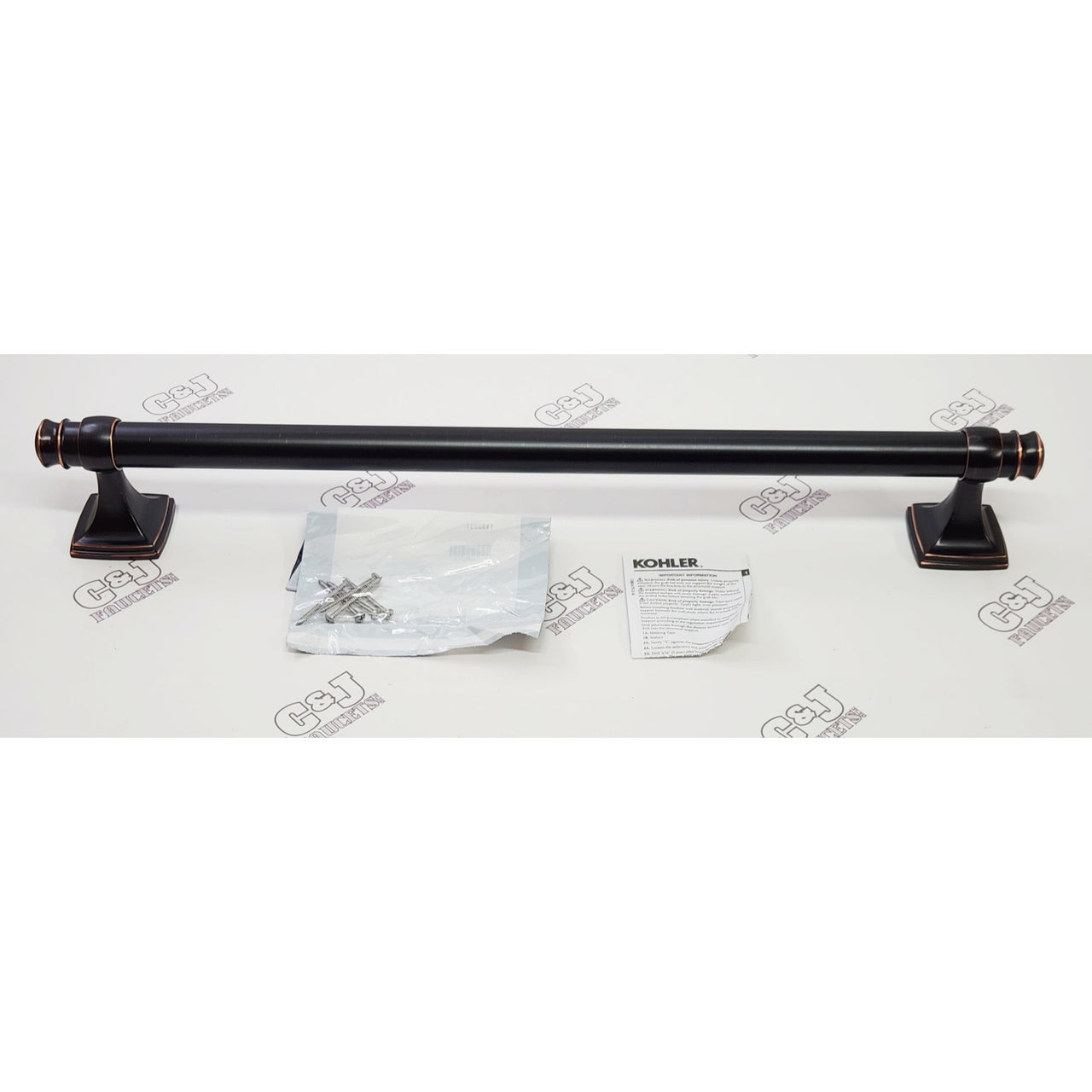 Kohler 26551-2BZ Grand 24" Grab Bar - Oil Rubbed Bronze