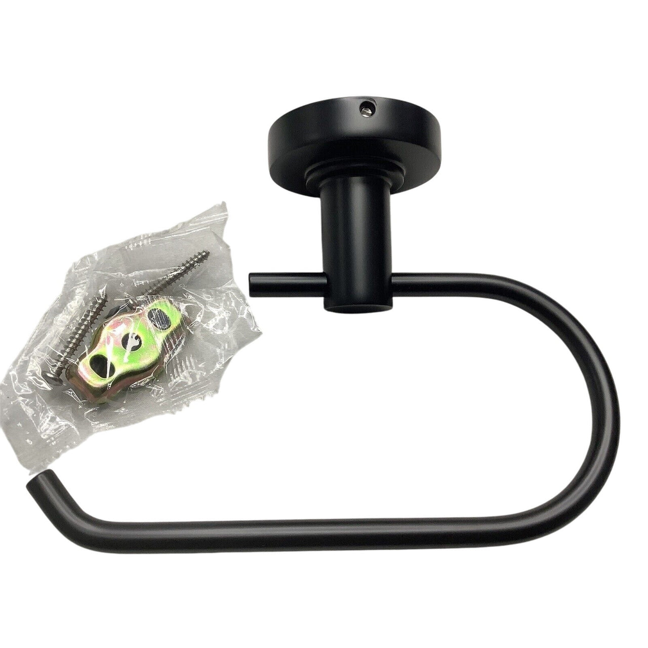 Signature Hardware 483957 Lexia Euro Toilet Paper Holder - Matte Black