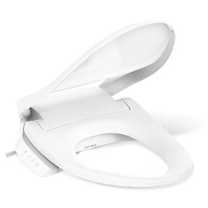Kohler 18751-0 C3 PureWash Elongated Closed Front Bidet Toilet Seat - White