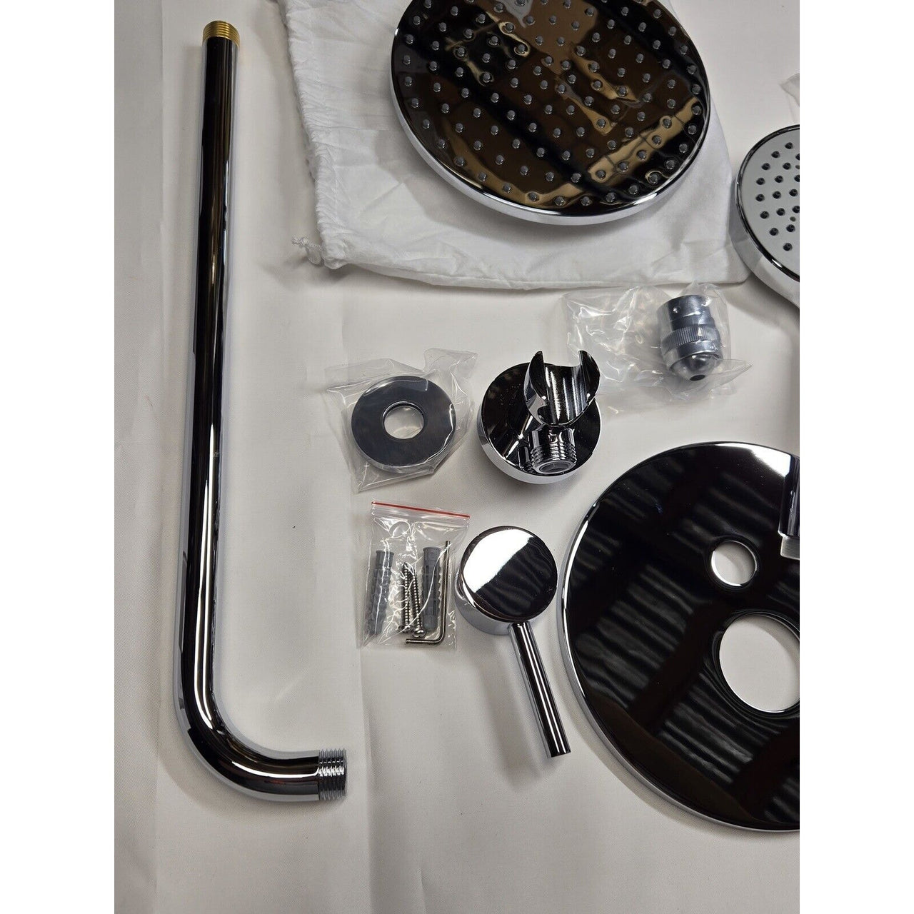 Signature Hardware 416164 Lattimore Rainfall Shower System with Rough In -Chrome