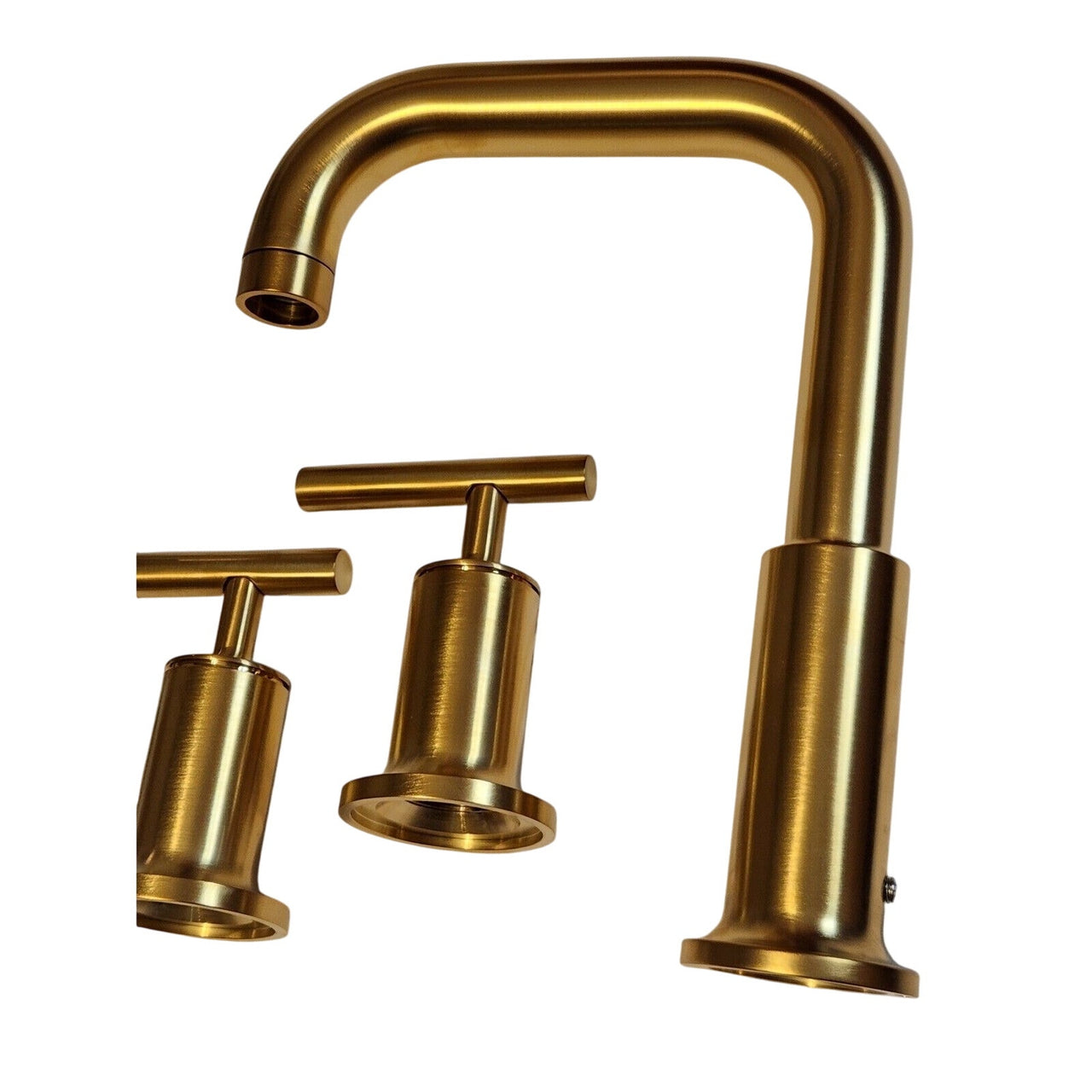 Kohler T14428-4-2MB Purist Deck-Mount Bath Faucet Trim - Brushed Moderne Brass