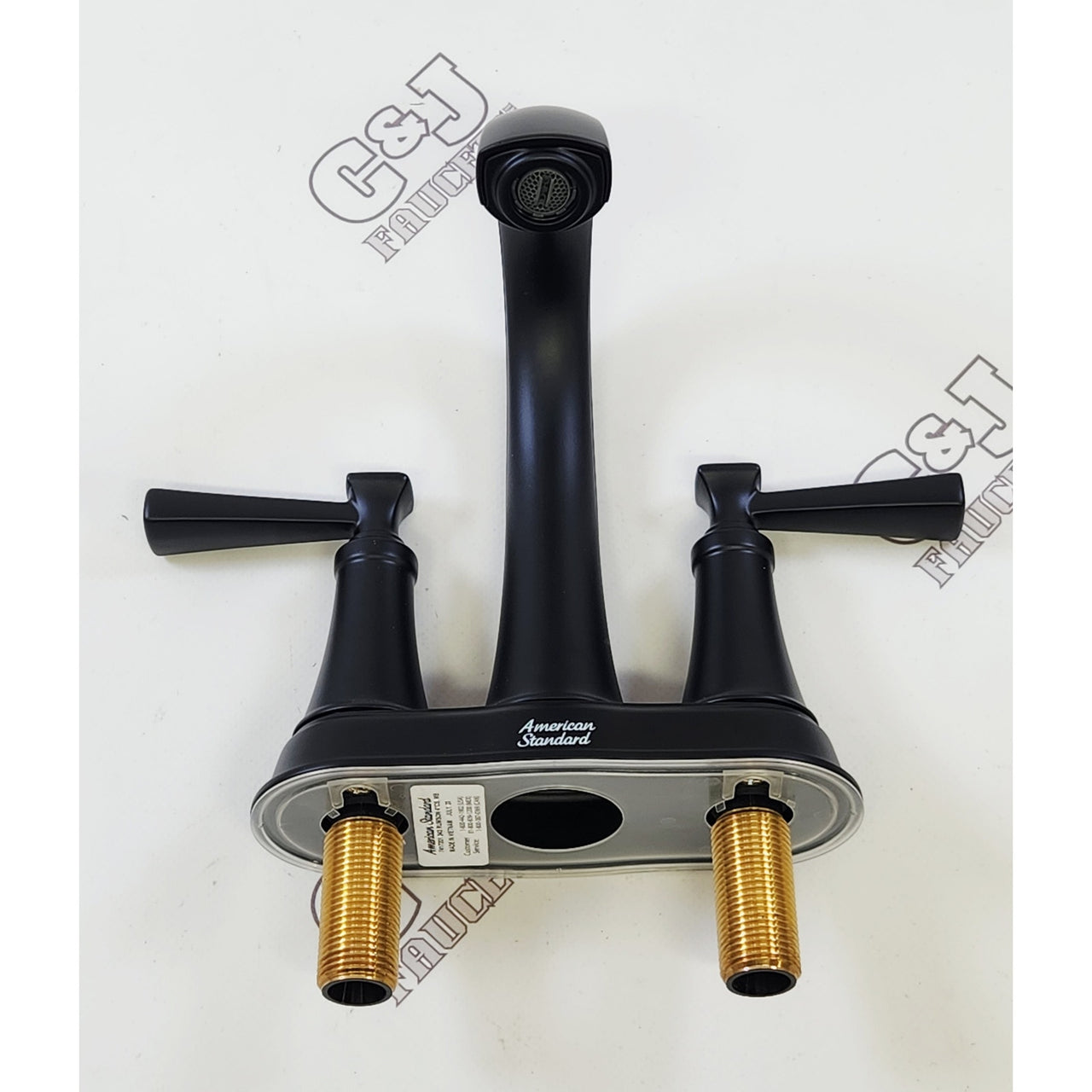 American Standard 7417201.243 Rumson 1.2GPM Centerset Bath Faucet - Matte Black