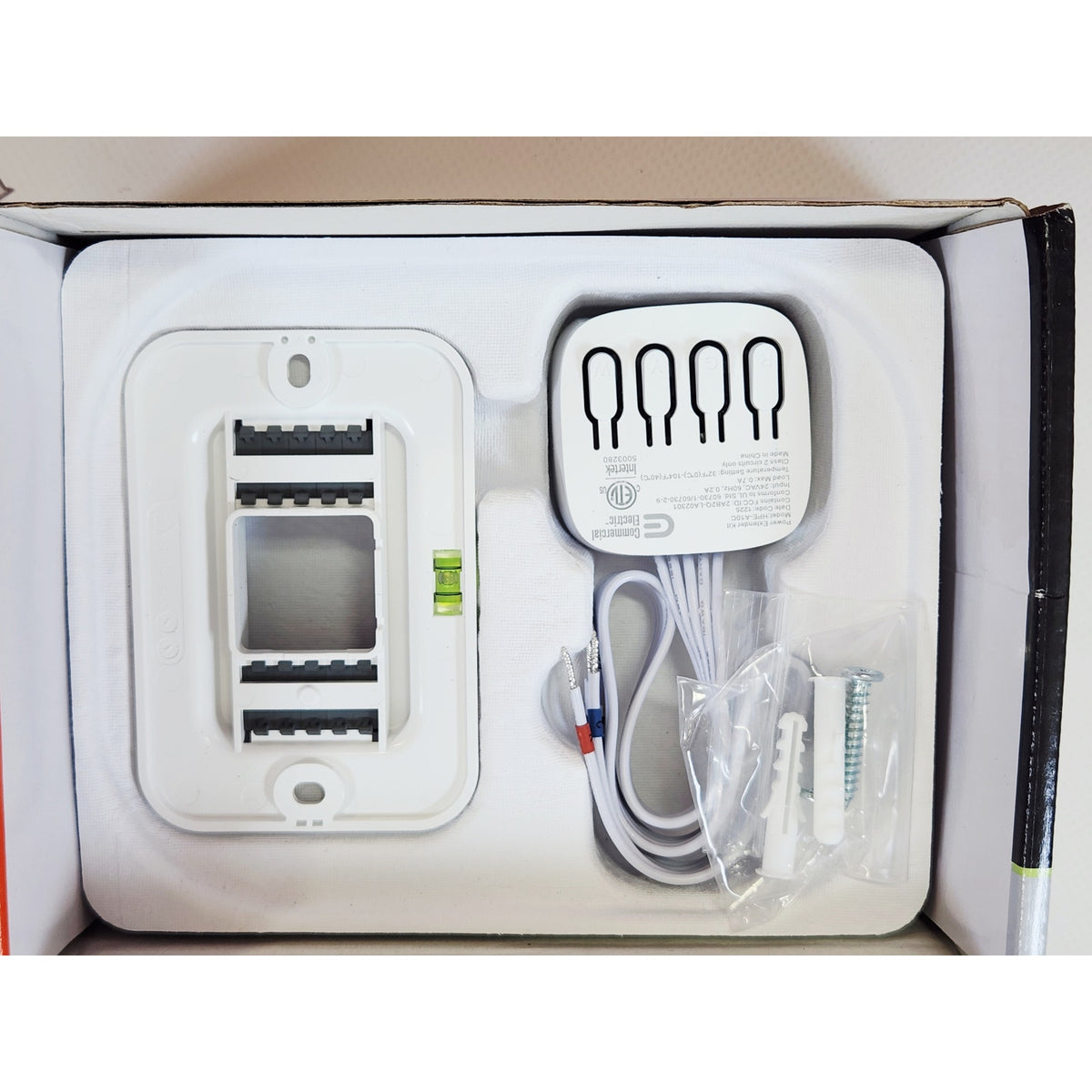 Commercial Electric HTSA15CWB Wi-Fi Smart Programmable Thermostat - White