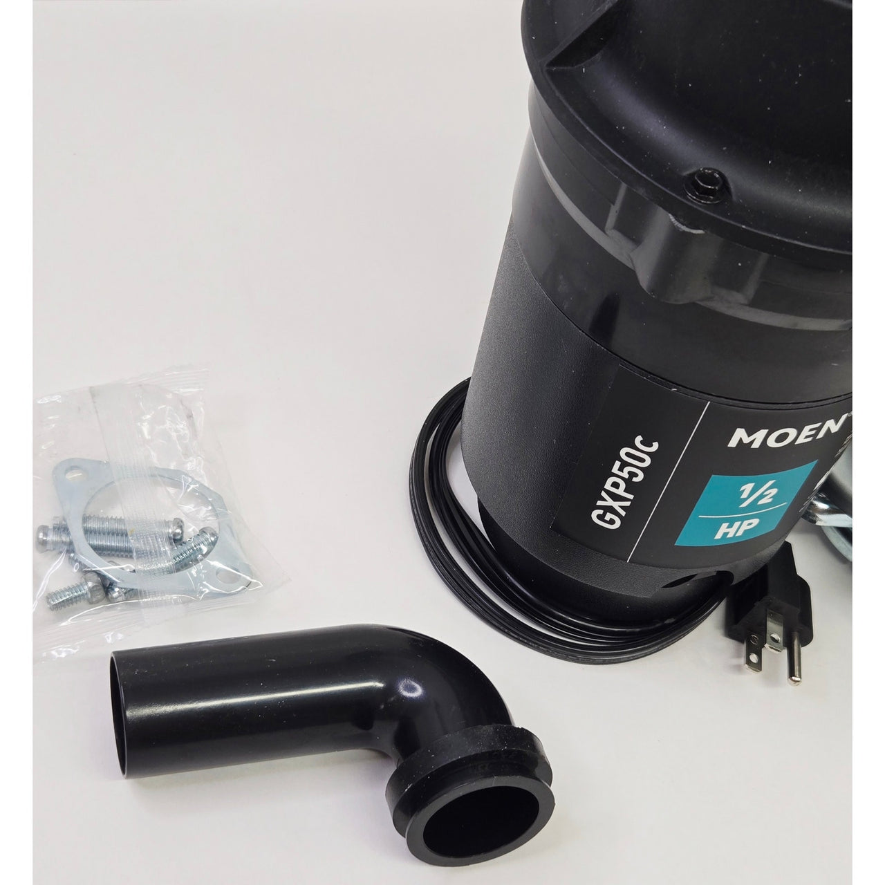 Moen GYP50C Prep Series 1/2 HP Continuous Feed Garbage Disposal, Universal Mount