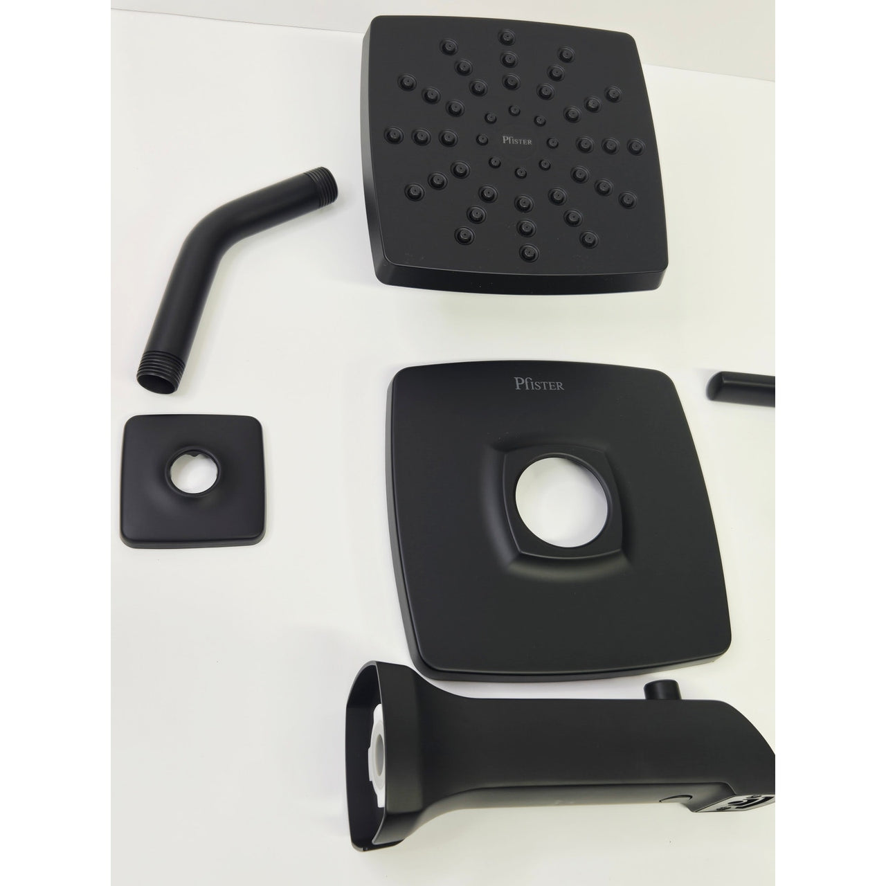 Pfister 8P8-WS2-BIESSSDB Bruxie Tub and Shower Faucet with Valve - Matte Black