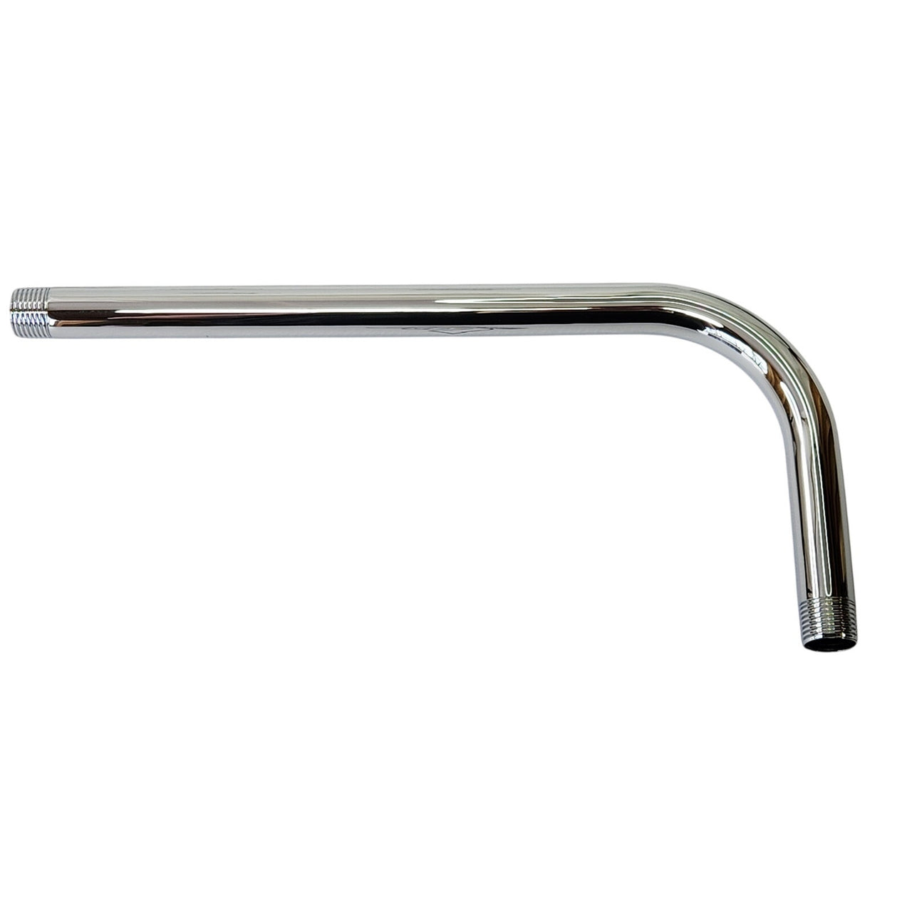 Signature Hardware 483909 12-3/8" Wall Mounted Shower Arm and Flange - Chrome