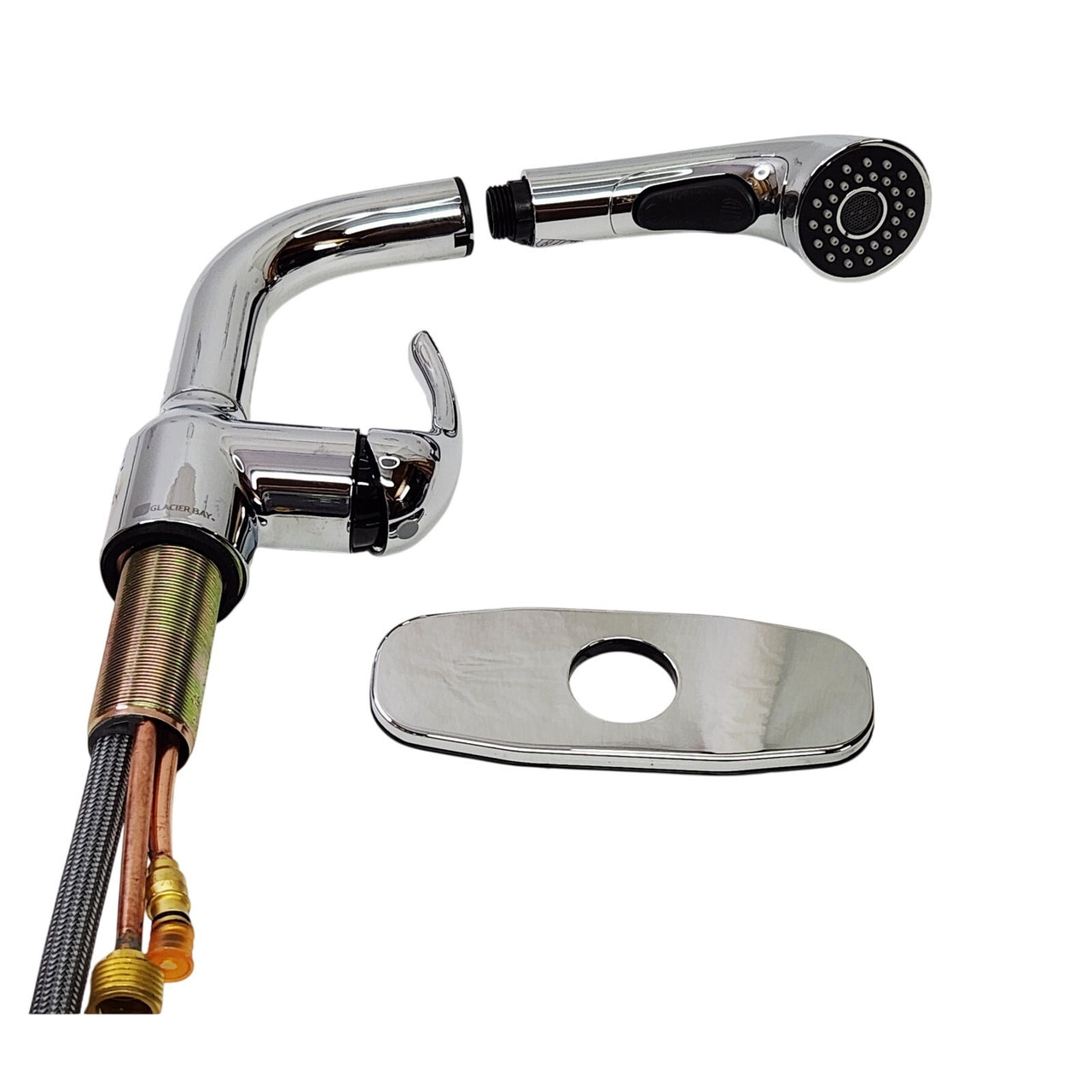 Glacier Bay 1005 409 732 Dunning Single-Handle Laundry Utility Faucet - Chrome