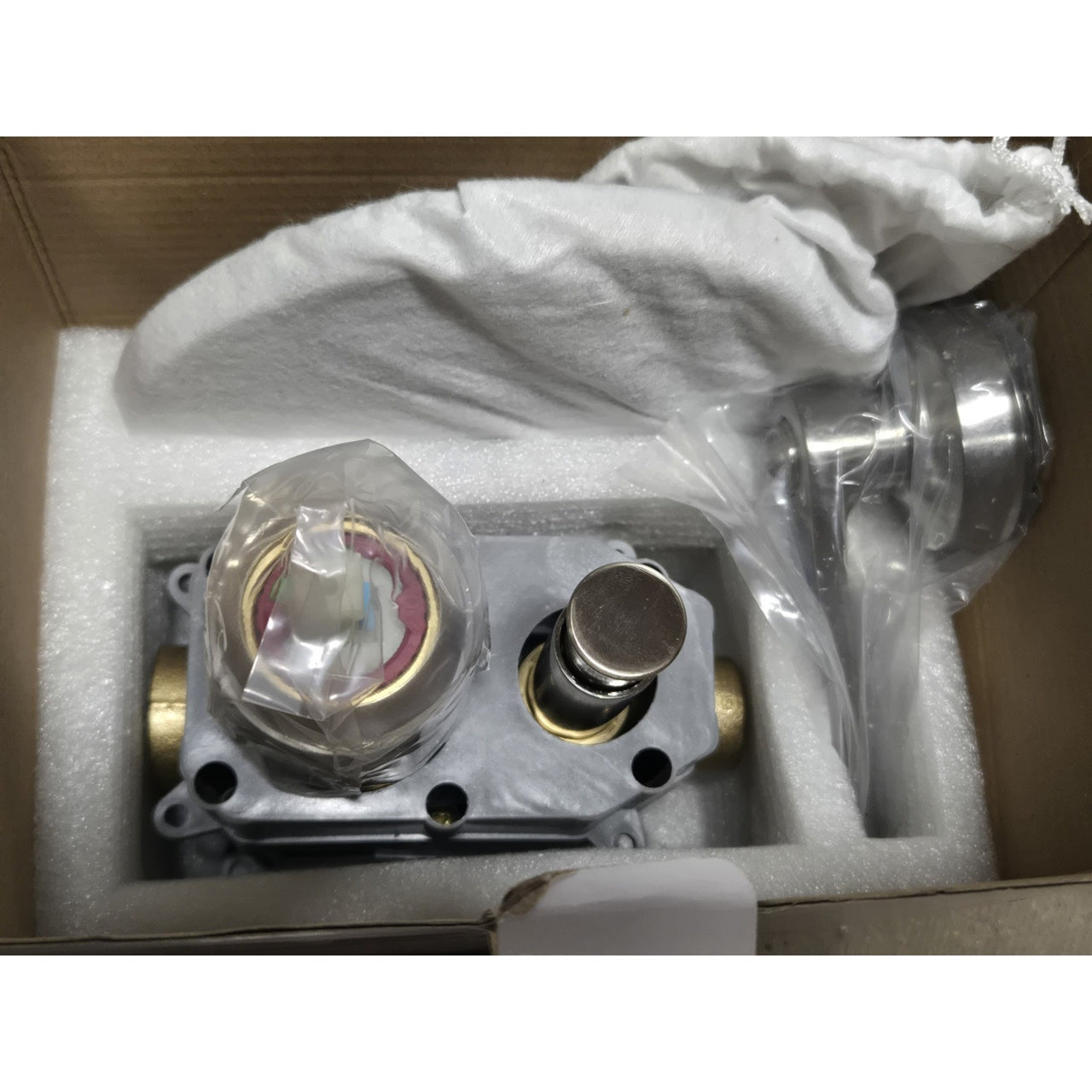 Signature Hardware 433218 Cooper Pressure Balance Shower Valve - Brushed Nickel