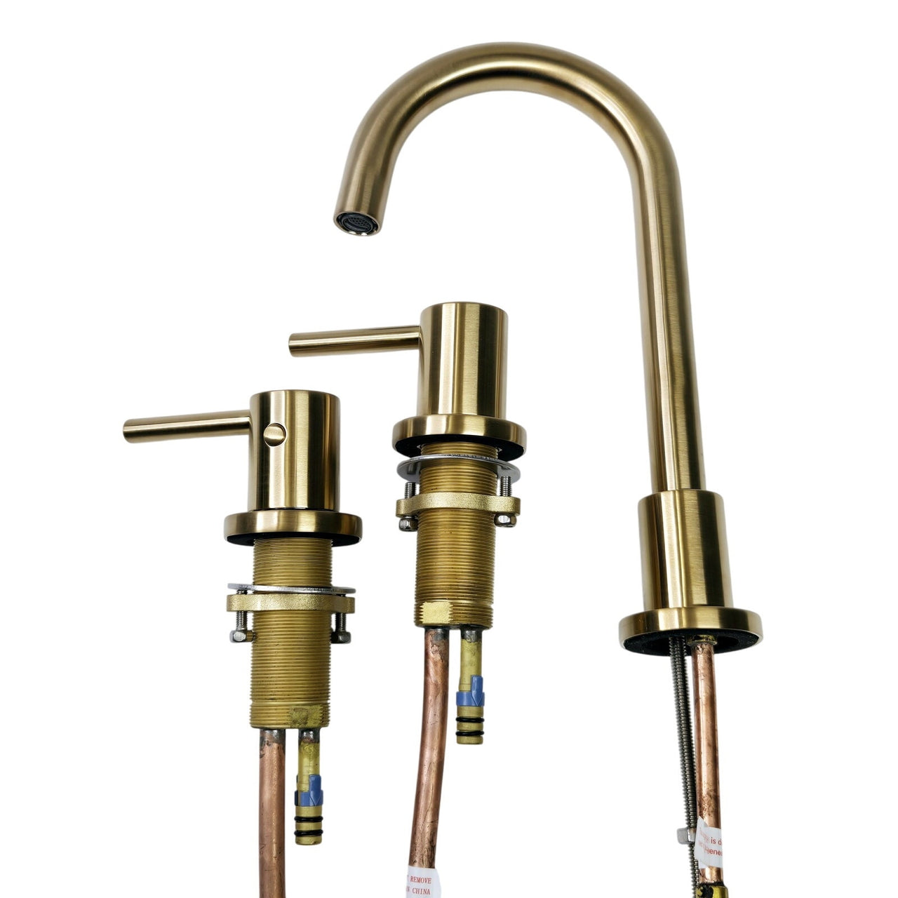 Signature Hardware 483888 Lexia 1.2 GPM Widespread Bathroom Faucet - Brush Gold