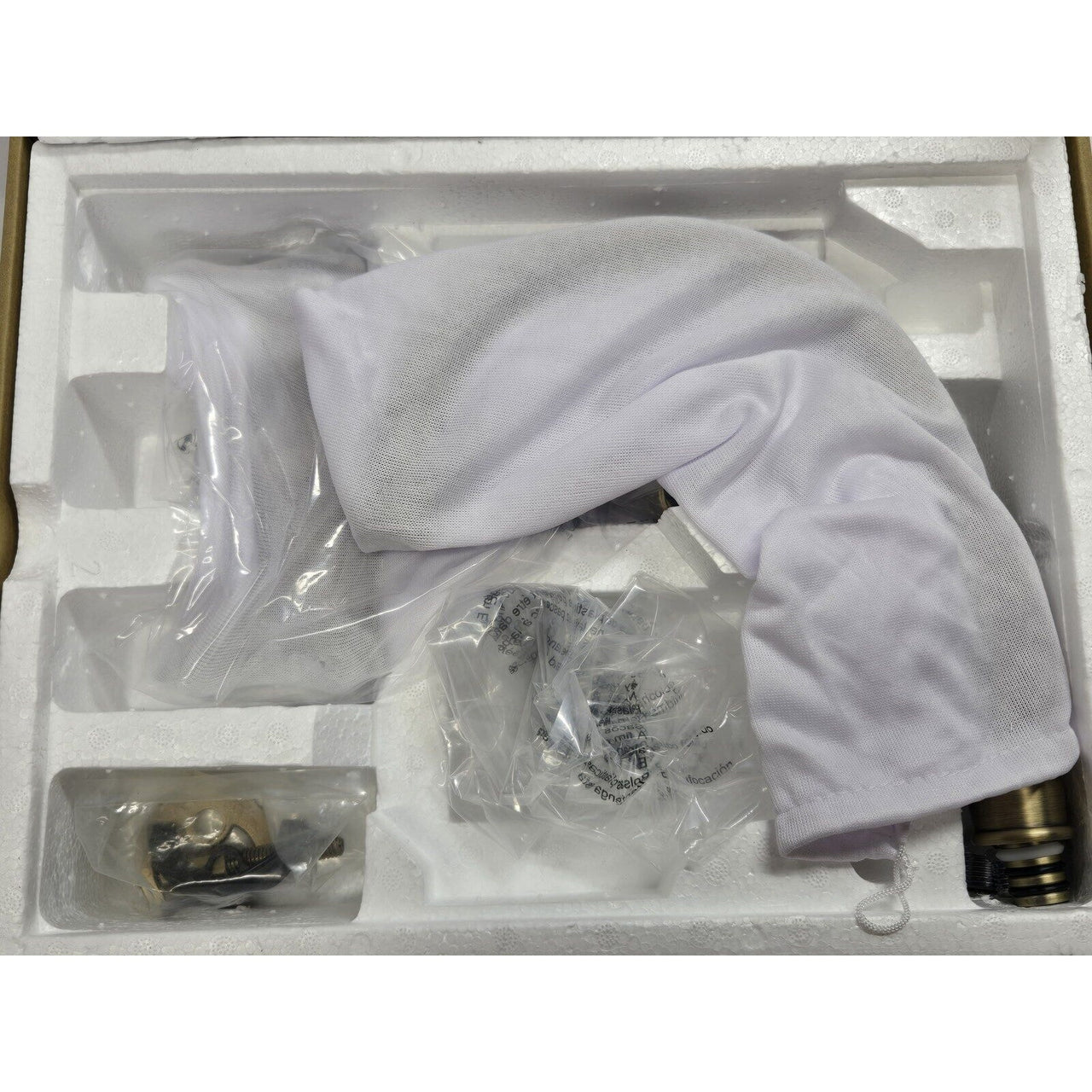 Signature Hardware 482588 Isabel 2-Handle Single Hole Bar Faucet - Aged Brass