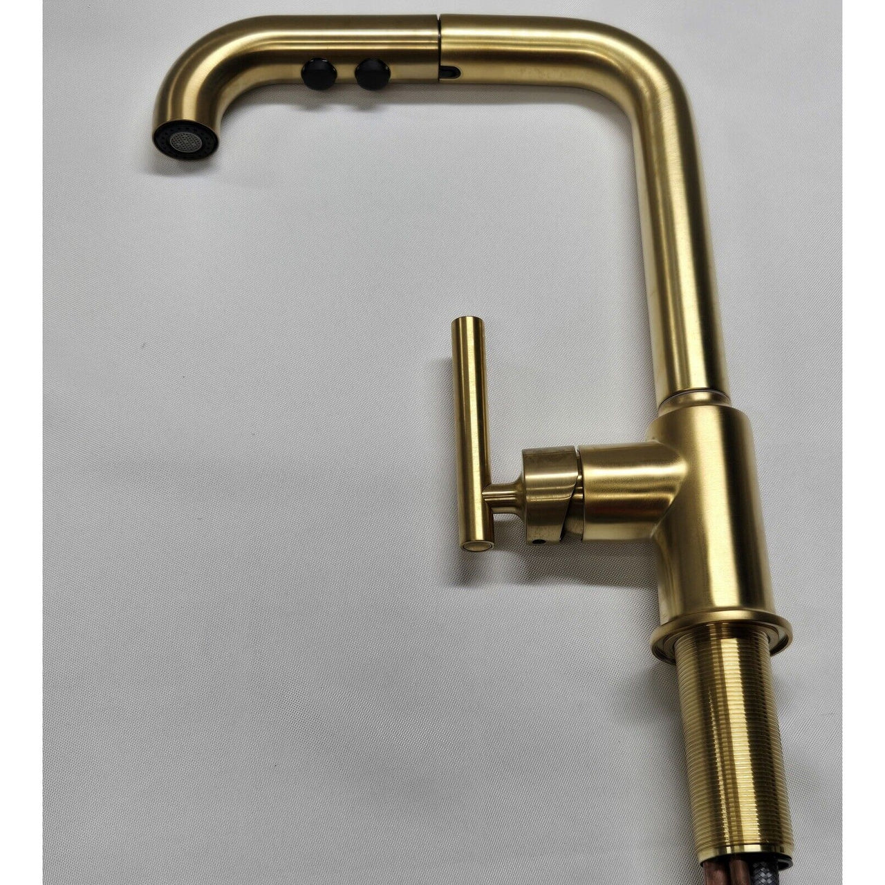 Kohler 7505-2MB Purist Kitchen Sink Faucet - Vibrant Brushed Moderne Brass