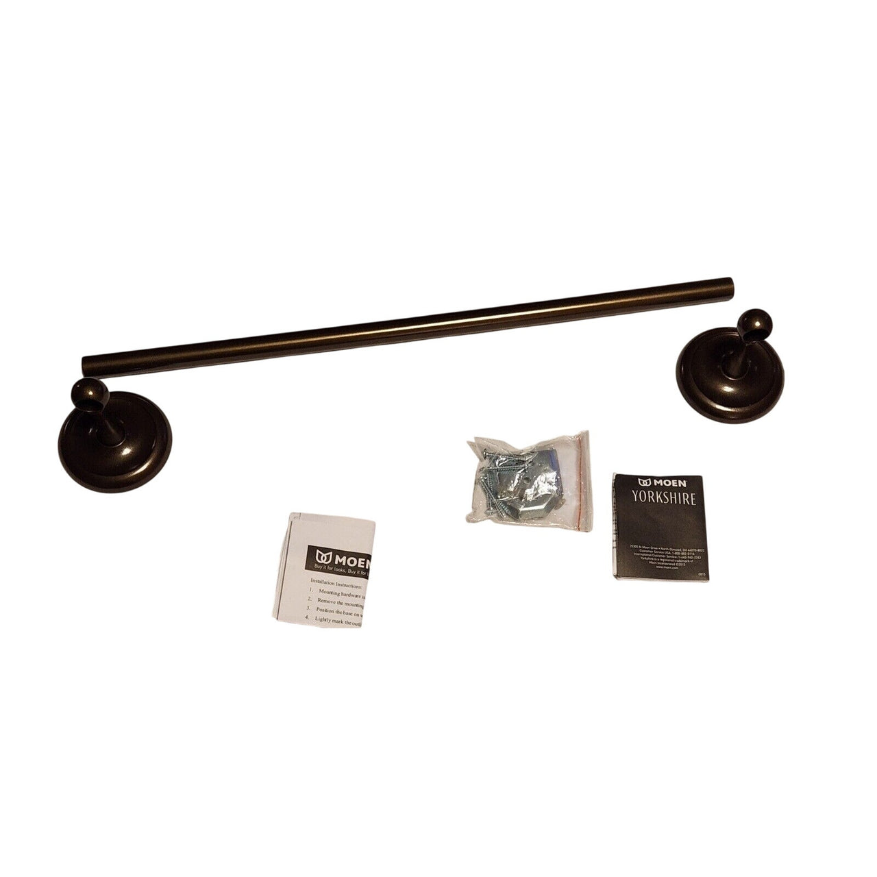 Moen BP5318OWB Yorkshire 18-Inch Towel Bar - Old World Bronze