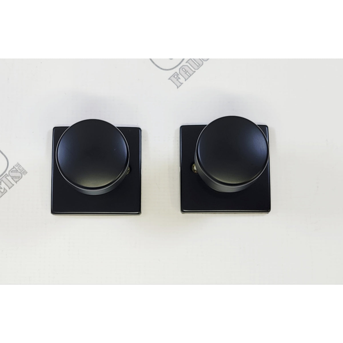 Yale Expressions YMRC25.DYLUS19 Dylan Dummy Knob Marcel Rose - Flat Black