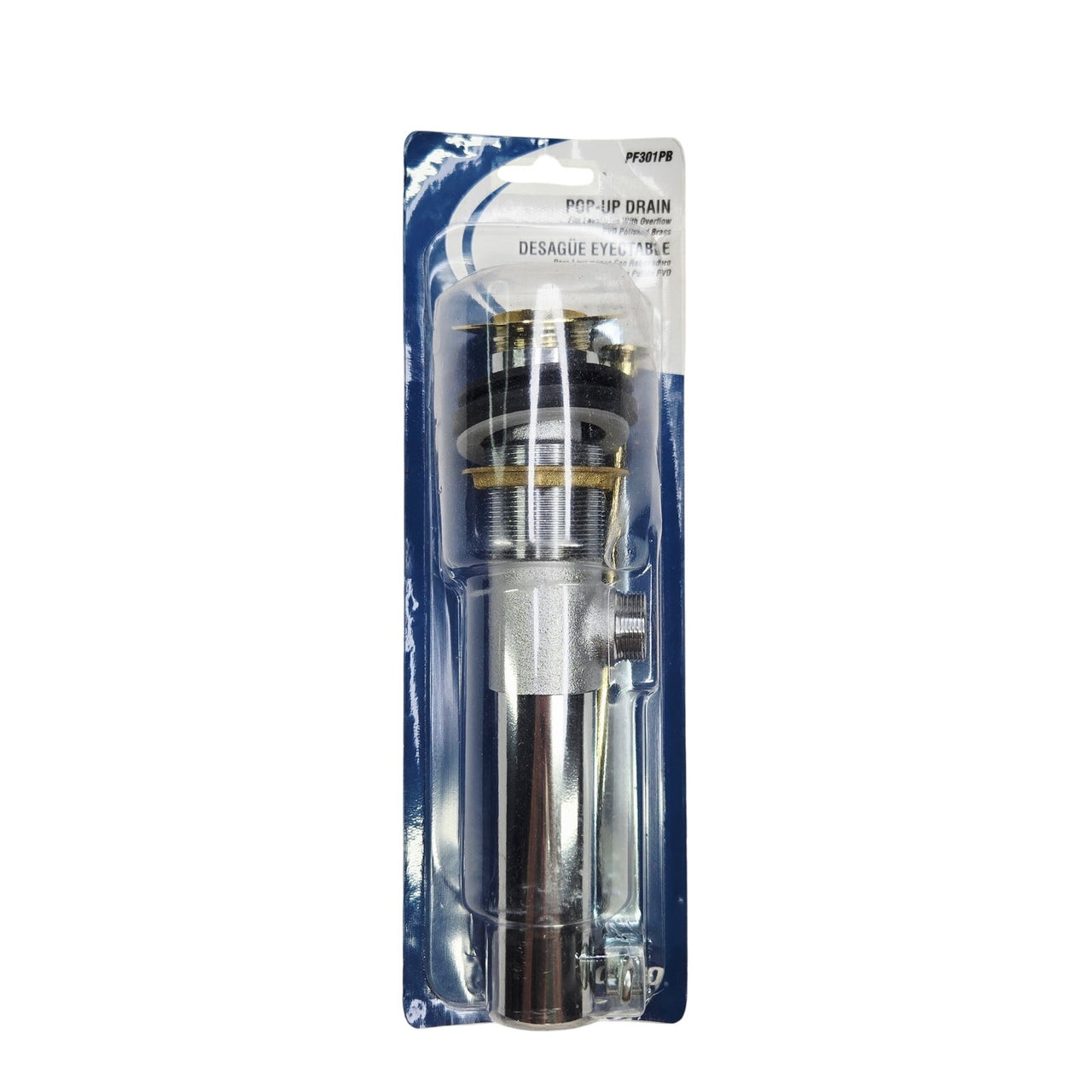 Proflo PF301PB 1-1/2" Pop-Up Drain Assembly - Polished Brass