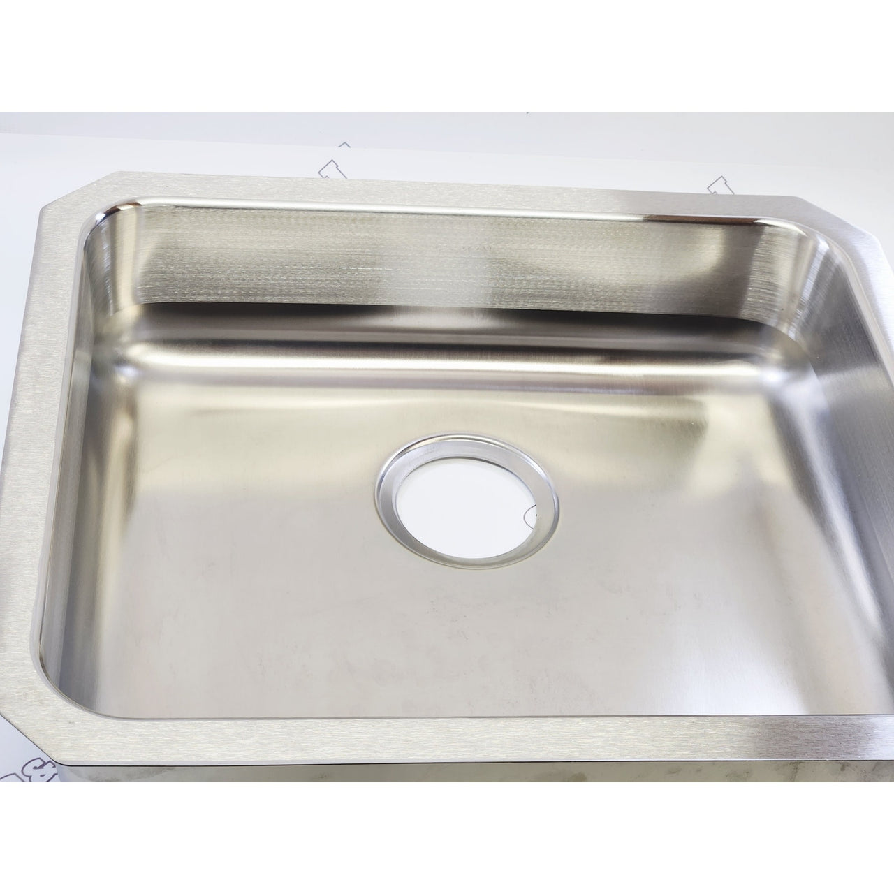Elkay ELUHAD191655 Lustertone Classic Single Bowl Kitchen Sink - Stainless Steel