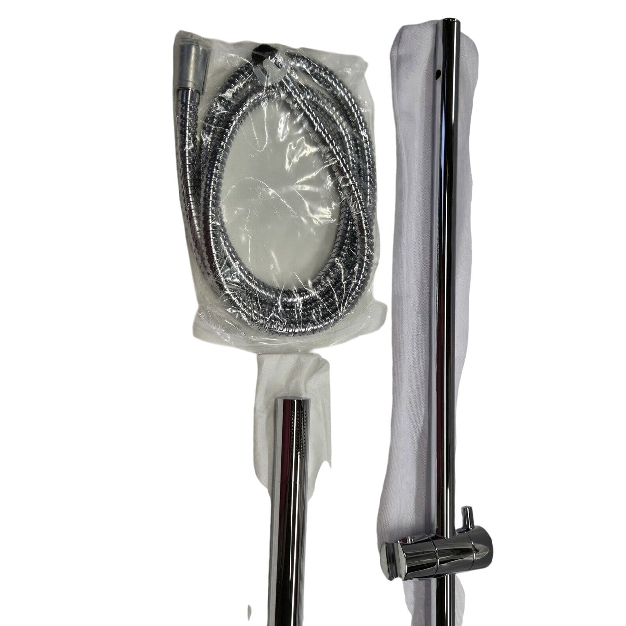 Signature Hardware 449349 Contemporary Tubular Hand Shower Slide Bar-Chrome READ