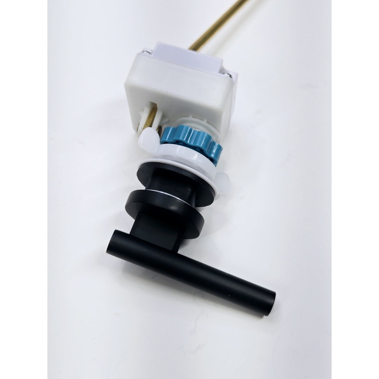 Signature Hardware 481195 Clayten Left Hand Toilet Tank Handle - Matte Black