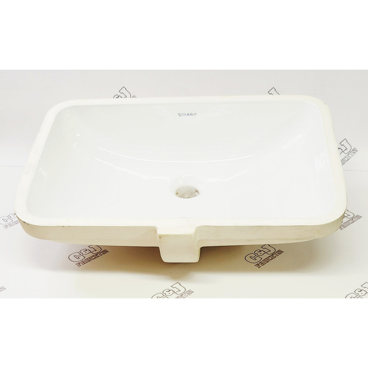 Duravit 03954900172 No. 1 20-5/8" Rectangular Undermount Bathroom Sink - White