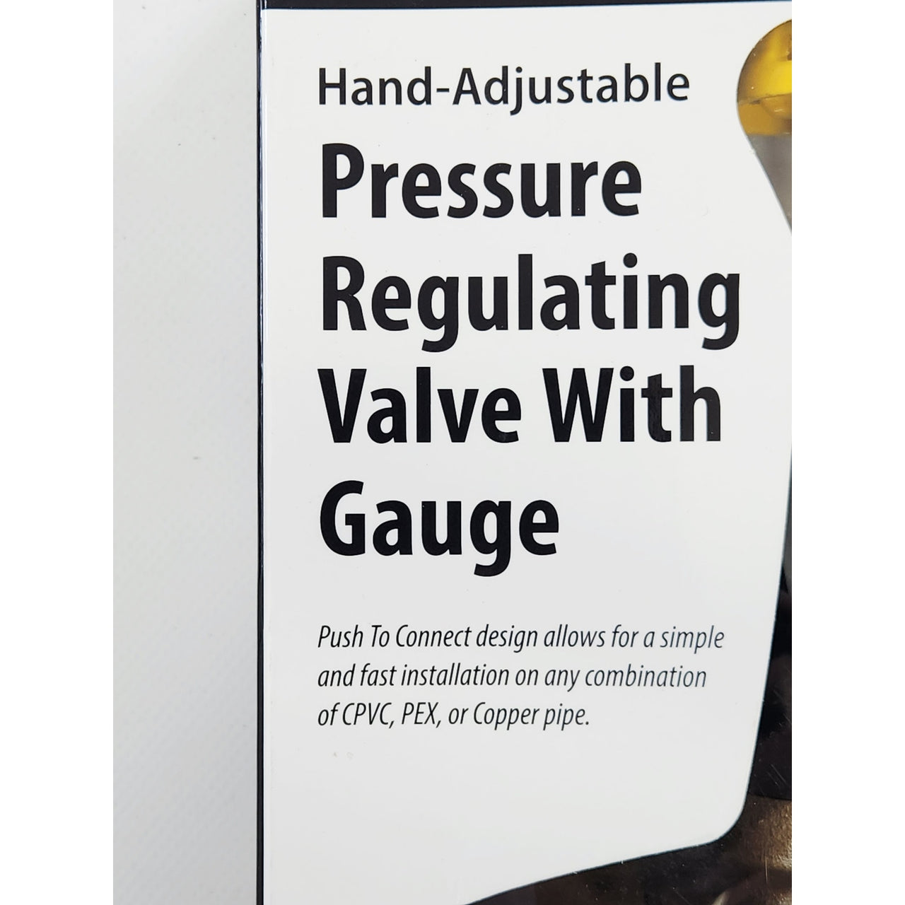 Tectite FSBPRV34WG 3/4" Double Union Push Water Pressure Regulator - Bronze