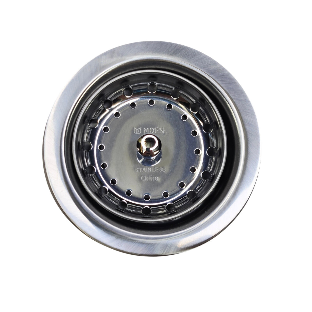 Moen 22036 3-1/2" Basket Strainer with Drain Assembly - Stainless Steel