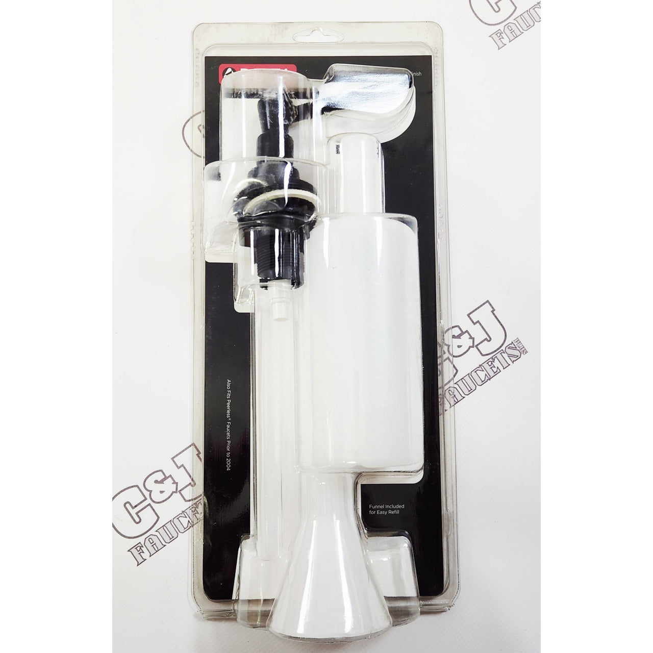 Delta RP1001BL Classic Deck Mount Kitchen Sink Soap Dispenser - Matte Black