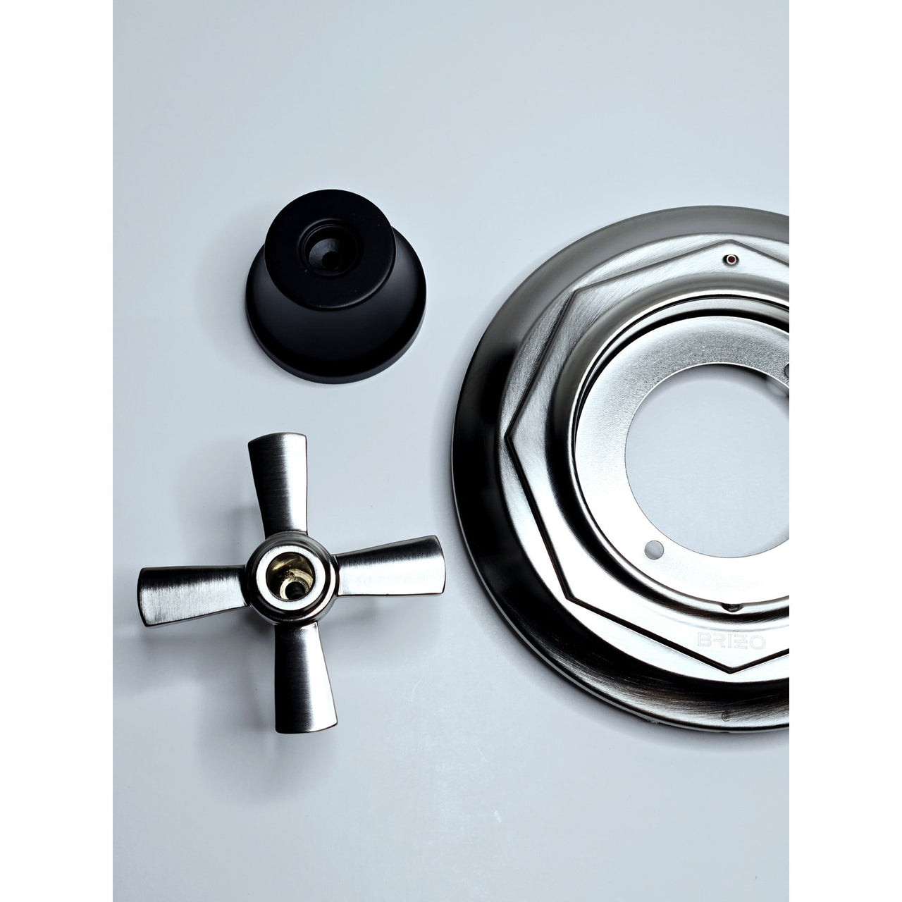Brizo T60P061-NKBL Rook Pressure Balanced Valve Trim - Luxe Nickel/Matte Black